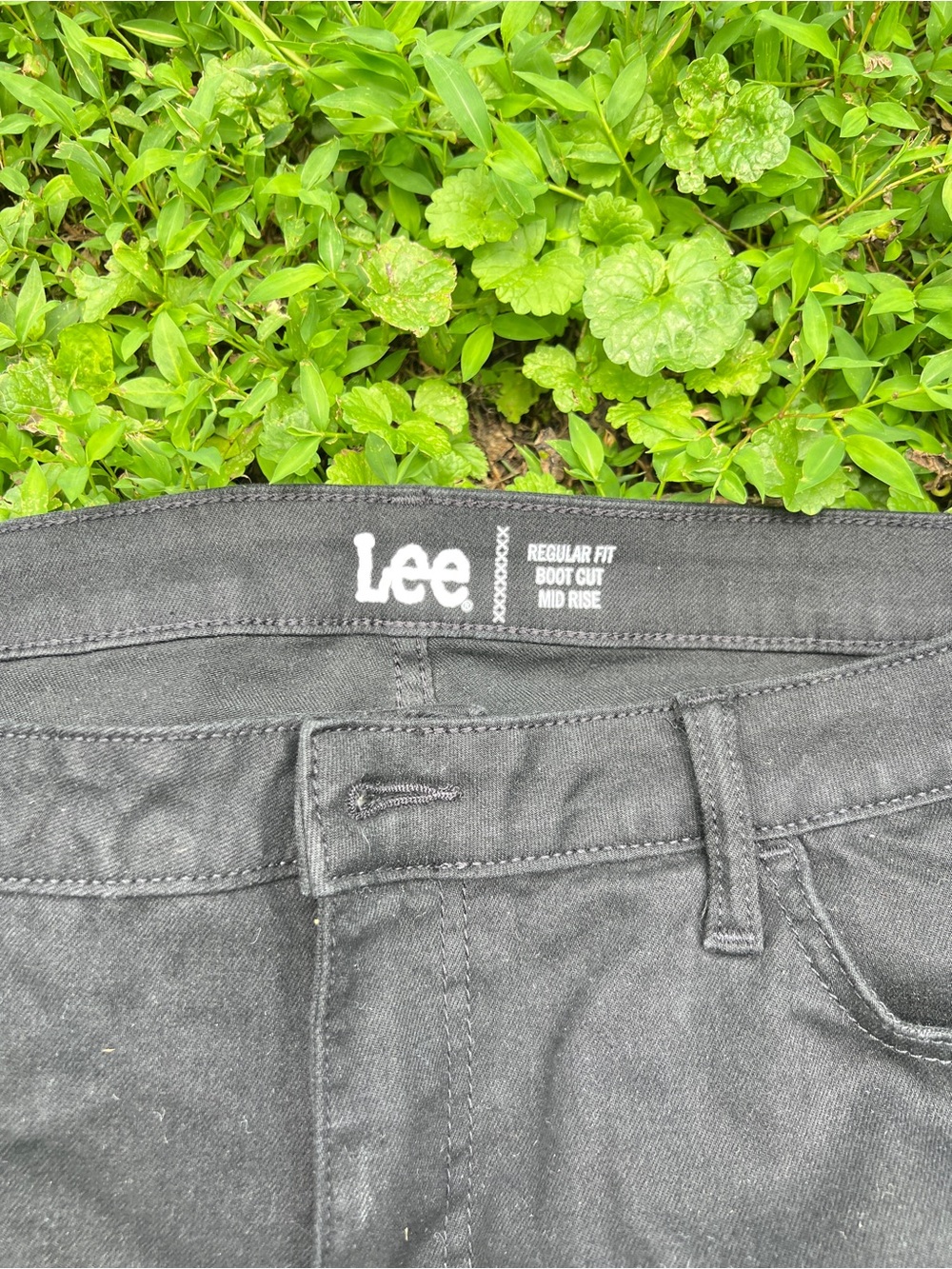 Lee Women's Boot Cut Jeans in Black